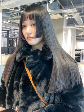 アイティーバイアルバム 八王子店(IT by ALBUM) オリーブカラー透明感カラー秋色_ba498391