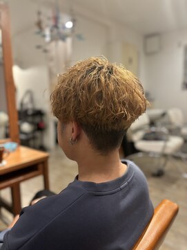 ソーゾー(SOO ZOO) メンズカット&スパイラルパーマ!