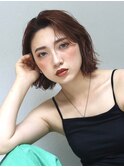 ぱつっとボブ/大人美人ボブ/ボブ/外はねボブ