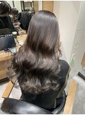 黒髪/グレージュ/ミルクティーベージュ/髪質改善【難波】