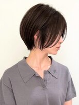 ジル ブラン 福岡(JIL BLAN)&nbsp;ハイライトレイヤーカットショートボブイルミナカラー天神大名