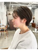 ショート*オリーブベージュ