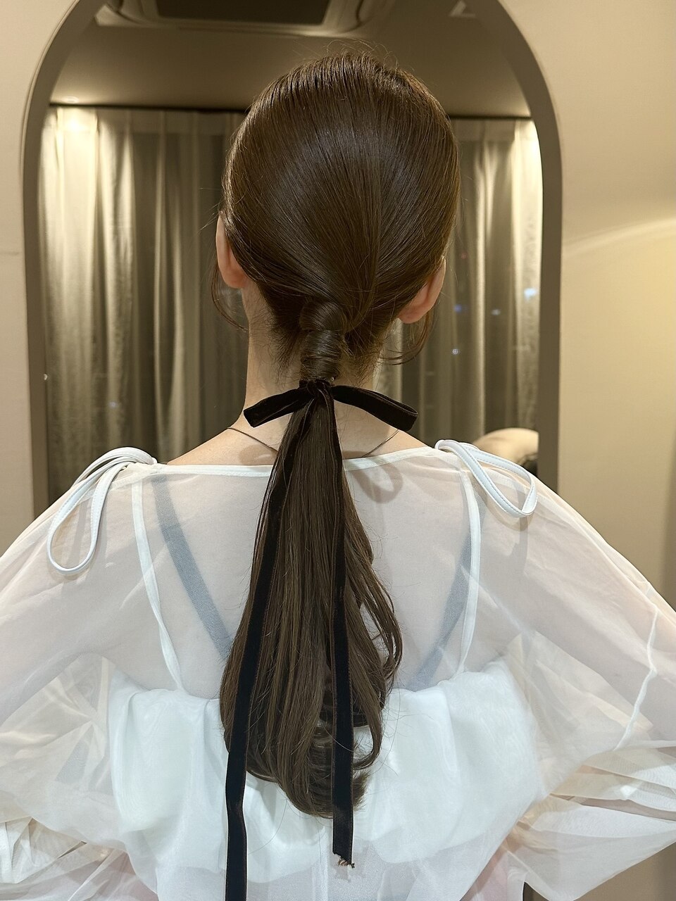 艶髪ロング/ピンクベージュ/表参道/原宿