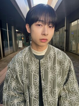 リークフー(Ree cu fuu) シースルーマッシュ韓国マッシュダウンパーマカルマパーマ透明感