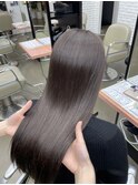 【DIFINO　青山】美ツヤ髪ストレート/透明感シアーブラウン