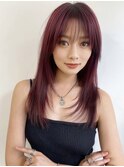 ロングレイヤーカット20代30代40代韓国