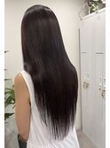 【原田優花】髪質改善トリートメントで艶髪ロング