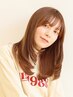 【ツヤ髪コース】カット+アドミオカラー+linkトリートメント3step￥15000