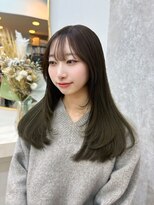 エス 熊谷(Ess)&nbsp;暗めカラー/グランマッシュ/デザインカラー[髪質改善/熊谷]