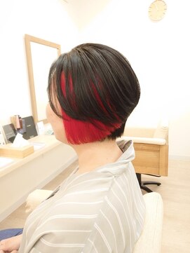 シルビジュー(Cills Bijou) ☆大人女性美髪前下りラウンドグラデーションボブ☆