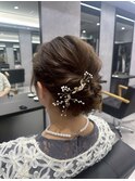 Moana【新越谷】#ヘアセット#ヘアメイク#結婚式ヘア#二次会ヘア