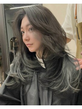 ヌエン 渋谷(NU/EN) 海外レイヤー/ロングレイヤーハッシュカット/小顔くびれレイヤー