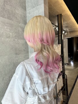 クラゲウルフ&ピンクエンドカラー