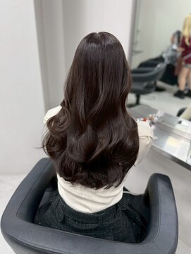 ベレーザシェルト(Beleza scelto) 17386黒髪アッシュブラックハイレイヤーウルフバタフライカット