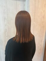 ヘアーアンドライフミルコ(miRuko) オレンジブラウン