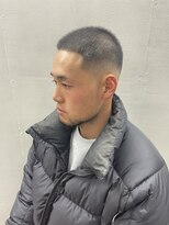 ヘアサロンナンバーワンクラブ上和田本店 15mmバズカット