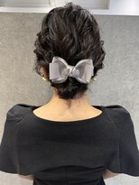 ラミエバイメルト 下北沢(lamie by melt) 花田結婚式ヘアセットお呼ばれヘアシニヨン下北沢卒業式まとめ髪