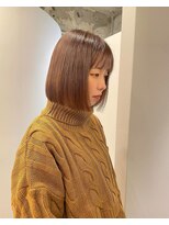 カノエ(canoe)&nbsp;ヘーゼルチョコミニボブ20代～50代【西新大濠荒戸】