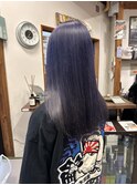 ブリーチ2回/ラベンダー/ブルーラベンダー