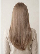 カラーを繰り返すことで起きるリスクを徹底的に回避！長くヘアカラーを楽しめる秘訣があります◎[縮毛矯正]