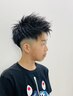 【U24学割】清涼感UP★メンズカット+眉カット+炭酸シャンプー3900円