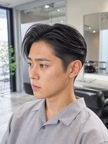 カラン エ ノエル(Calin et Noel)&nbsp;メンズショート無造作ヘア毛流れショート束感メンズカット