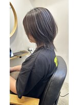 ハイク(HYKE)&nbsp;大人ウルフレイヤー×グレージュハイライト