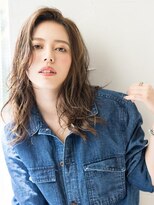 アッシュ 志木南口店(Ash) ウェット質感×大人のレイヤーロング