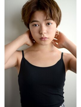 ネルバイグリーン(Nelle by green) ひし形ショート 大人かわいい 小顔 ショート ボブ (KENJI)