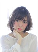 リフトアップショートボブ