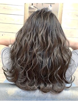 トーク 伊丹本店(TAL'KE) TAL'KE/バレイヤージュ×ダークグレー_386