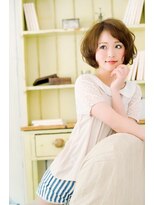 ロンド シャルム 吉祥寺(Lond charme) ロンド吉祥寺【千田大地】ブランジュカラー丸みショートボブ