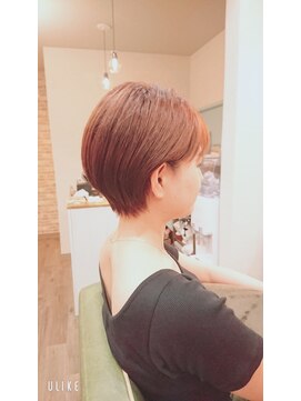 ミエル(miel) 【hair design miel】耳かけショート
