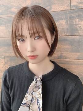 ラグーンアライブ(LAGOON ALIVE) 切りっぱなしボブ/前髪カット/小顔カット/後れ毛/髪質改善/盛岡