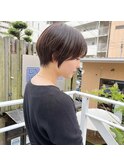 マッシュショート/耳かけショート/束感ショート