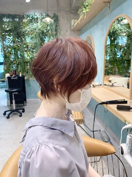 ロンドフルール 大宮東口(Lond fleur) Lond fleur林　ピンクブラウンくびれマッシュショート