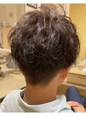 メンズラフパーマ