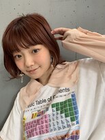 パム 恵比寿(PAM.)&nbsp;ピラミンゴカラーでつくる艶感ピンクブラウン【PAM./hana】