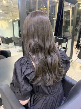 アクアオモテサンドウ(ACQUA omotesando) ◇ブリーチ無し♪オリーブベージュ/オリーブグレージュ
