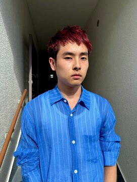 イロ(IRO) men's spiky×red