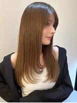 ジーナ 高槻(Zina) 髪質改善*小顔前髪パーマレイヤーロング*美髪【Zina 高槻】