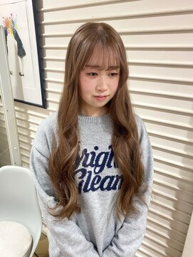 グリット(Grit) ブリーチ１回のミルクティーカラー【Grit神戸元町店】