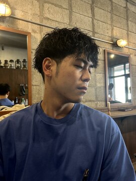 バーバー オールドランプ(BAR BER OLDLAMP) Wave Perm 波巻きパーマ