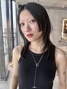 スクリーンギンザメゾン 銀座(SCREEN GINZA MAISON.) 黒髪カタログ/クラゲヘアー/オリーブ/銀座