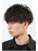 ツイストスパイラル刈り上げマッシュ