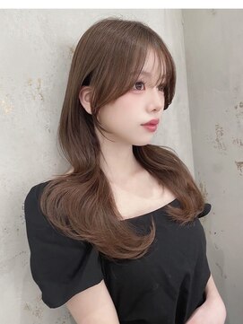 ロンドワン 三宮元町(Lond one) 韓国レイヤーカット/ヨシンモリフェイスレイヤー/丸型