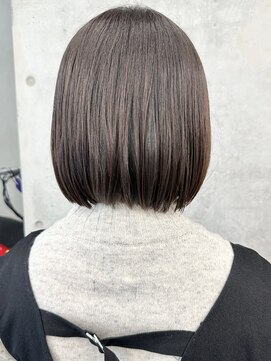 モリオ(morio) ＊顔周りレイヤーミニボブ軽めボブディ耳かけボブ前髪30代40代3