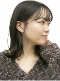 ★くびれレイヤーボブ/前髪似合わせカット/フェミニンロング