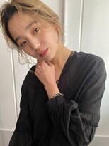 ガレリア オリジン(GALLARIA ORIGIN'S)&nbsp;【nanami】ハイトーンベージュ×ゆるアレンジ