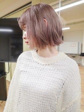 ブレス(bless) ボブ/ハイトーン/ピンクベージュ/ピンクブラウン